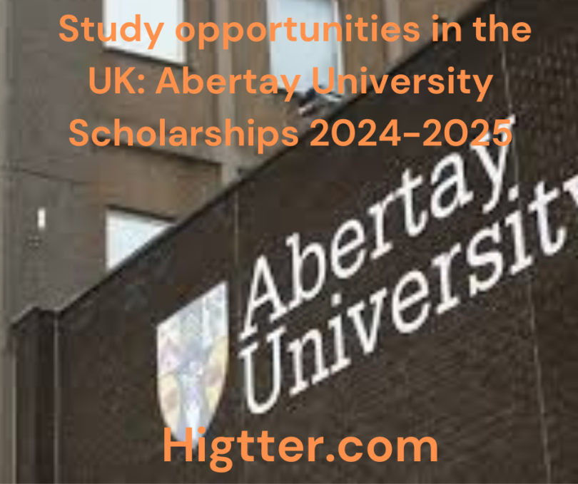 Study opportunities in the UK: Abertay University Scholarships 2024-2025