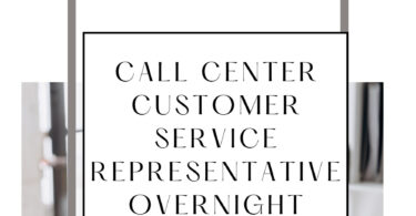 Call Center Customer Service Representative Overnight