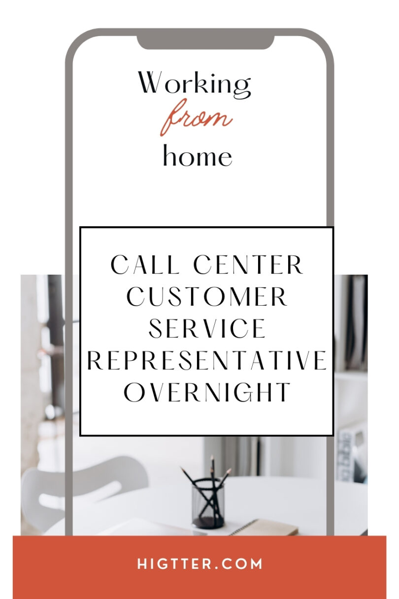 Call Center Customer Service Representative Overnight