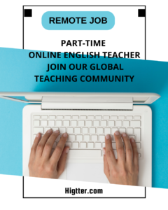 Part-Time Online English Teacher: Join Our Global Teaching Community -Apply Now