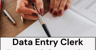 Data Entry Clerk - Remote Job Opportunity