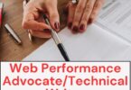 Web Performance Advocate/Technical Writer