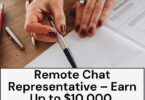 Remote Chat Representative – Earn Up to $10,000 Per Month with Flexible Hours!