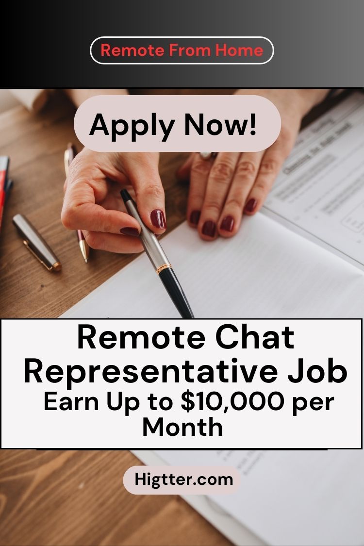 Remote Chat Representative Job