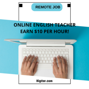 Online English Teacher – Earn $10 per Hour!