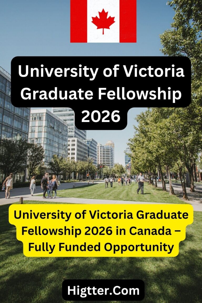 University of Victoria Graduate Fellowship 2026
